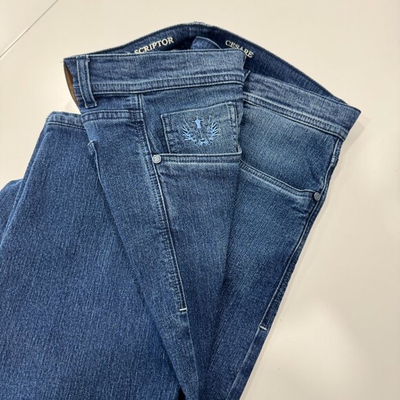 SCISSOR SCRIPTOR MSRP $899  Cesare Luxury Men's Jeans, Size TG 36/38 - Picture 11 of 17